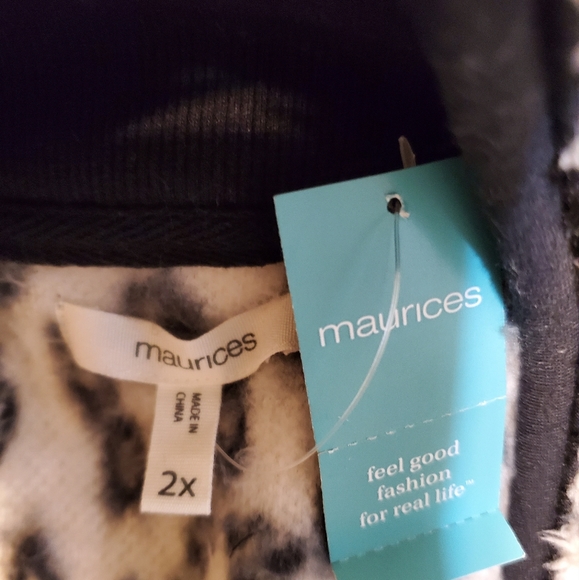NWT Maurices animal print sweatshirt - Picture 6 of 13